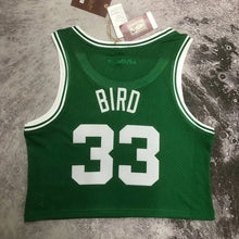 Carregar imagem no visualizador da galeria, Cropped Larry Bird Boston Celtics Mitchell & Ness - GOAT STORE