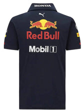 Carregar imagem no visualizador da galeria, Camisa F1 - Red Bull Racing - Azul Gola Polo - GOAT STORE