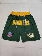 Carregar imagem no visualizador da galeria, Short Just Don Green Bay Packers Retrô - GOAT STORE