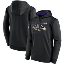 Carregar imagem no visualizador da galeria, Moletom Baltimore Ravens Black - GOAT STORE