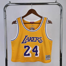 Carregar imagem no visualizador da galeria, Cropped Kobe Bryant Los Angeles Lakers Mitchell & Ness - GOAT STORE