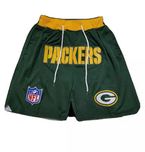 Carregar imagem no visualizador da galeria, Short Just Don Green Bay Packers Retrô - GOAT STORE