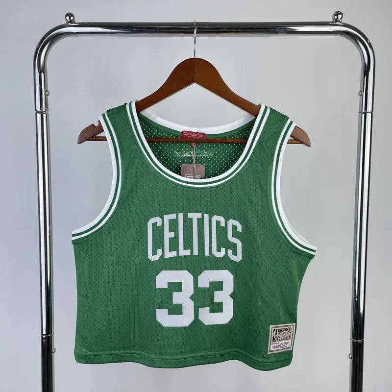Cropped Larry Bird Boston Celtics Mitchell & Ness - GOAT STORE