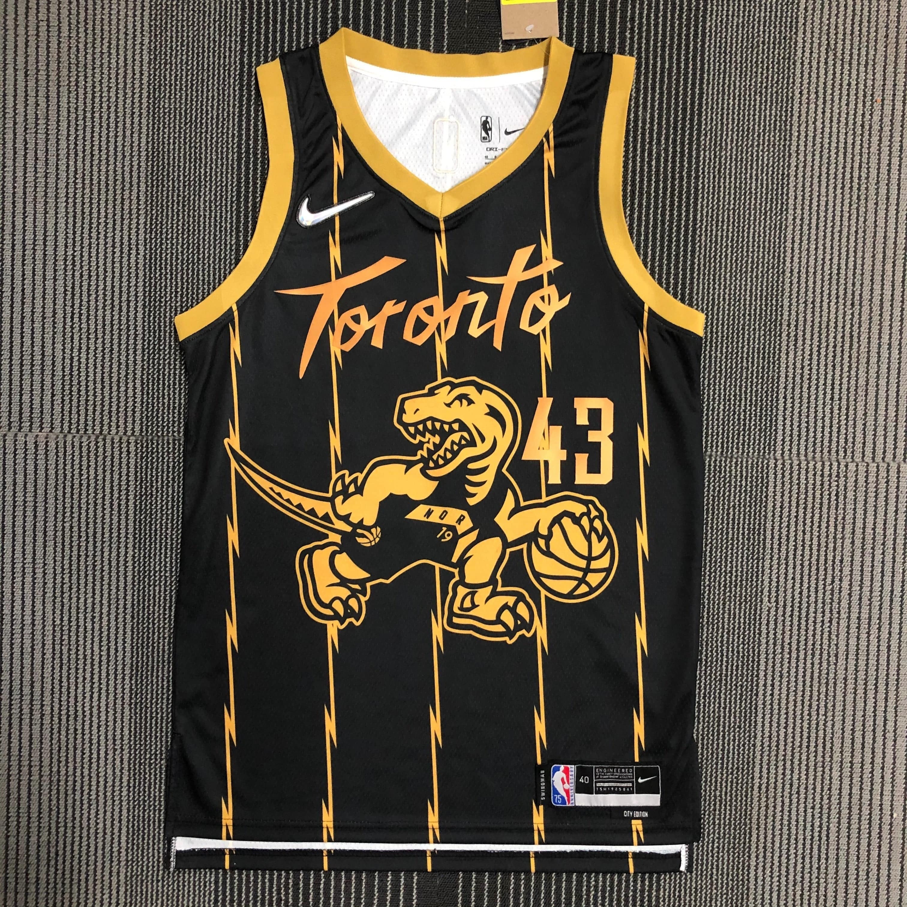 Jersey Toronto Raptors City Edition Diamante 75th - GOAT STORE