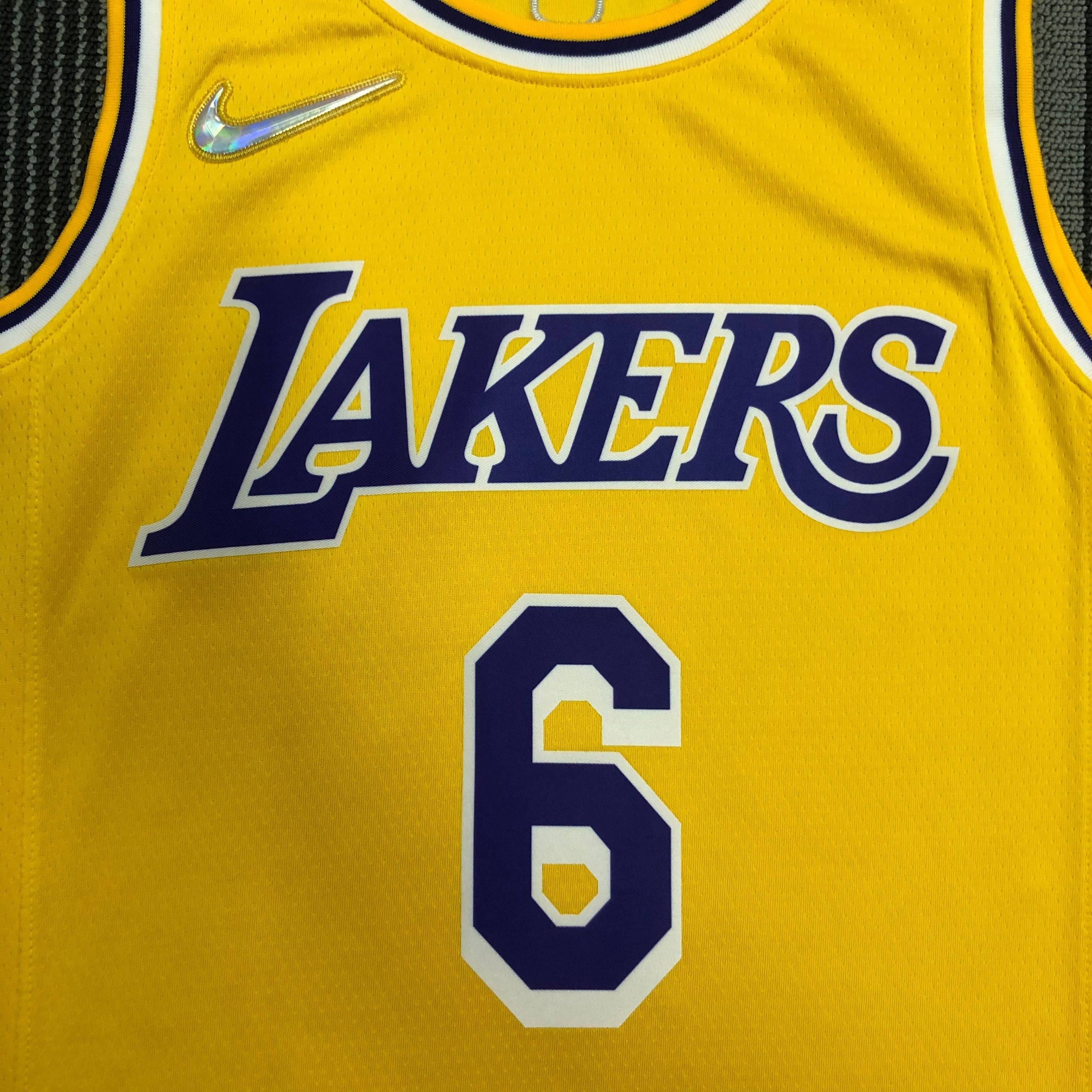 Jersey Los Angeles Lakers Icon Edition Diamante 75th - GOAT STORE