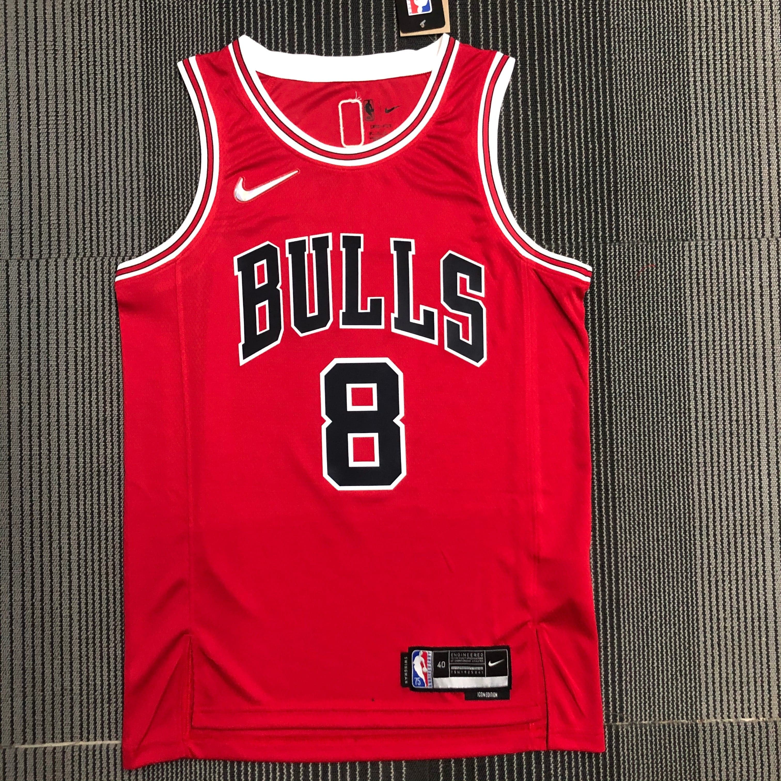 Jersey Chicago Bulls Icon Edition Diamante 75th - GOAT STORE