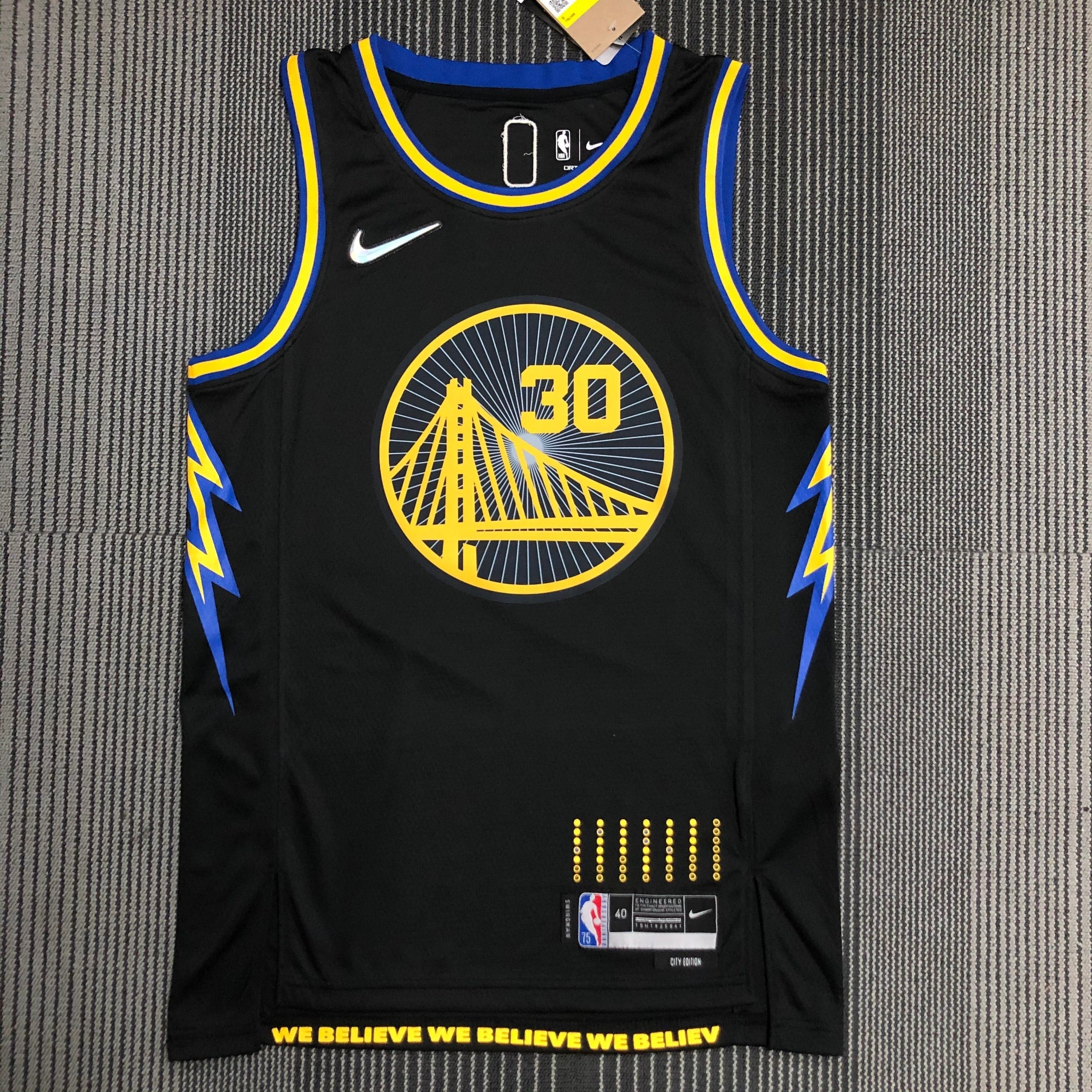 Jersey Golden State Warriors City Edition Diamante 75th - GOAT STORE