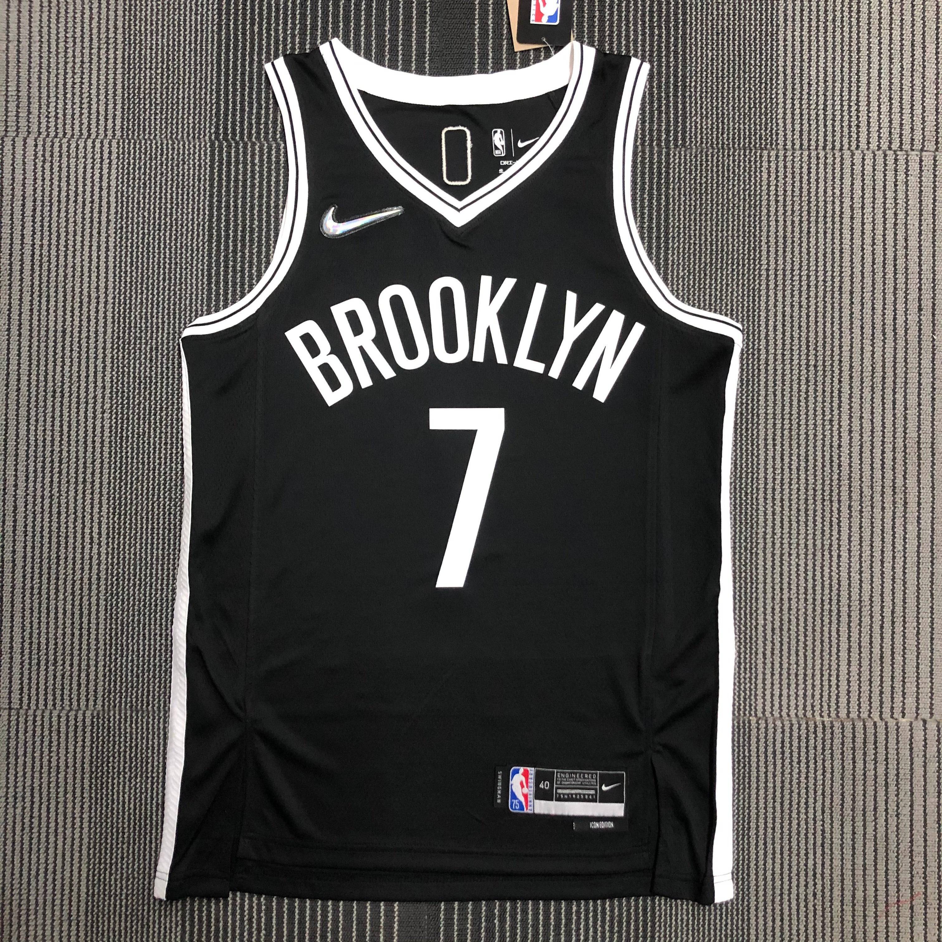 Jersey Brooklyn Nets Icon Edition Diamante 75th - GOAT STORE