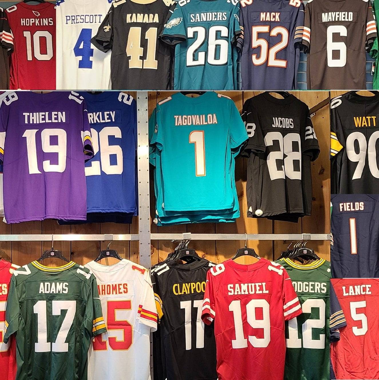 Jersey Misteriosa NFL - GOAT STORE