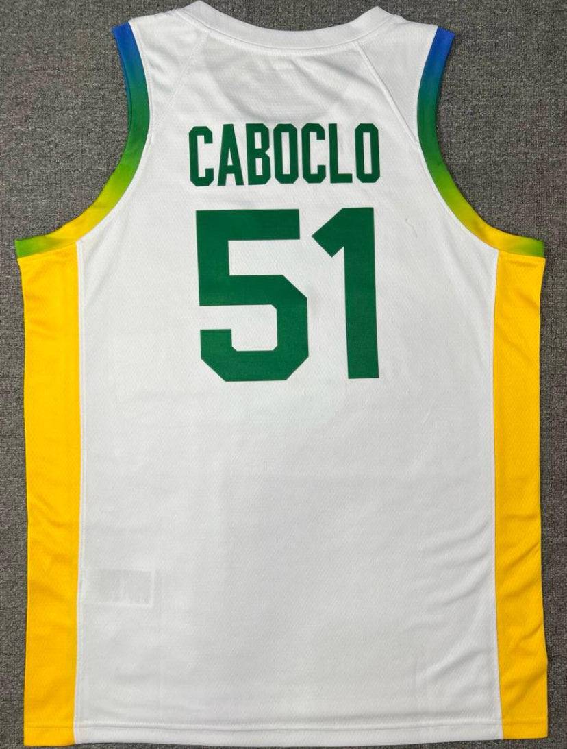 Regata Seleção Brasileira de Basquete Branca - GOAT STORE