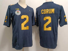 Carregar imagem no visualizador da galeria, Jersey NCAA MICHIGAN WOLVERINES Masculina - Azul - GOAT STORE
