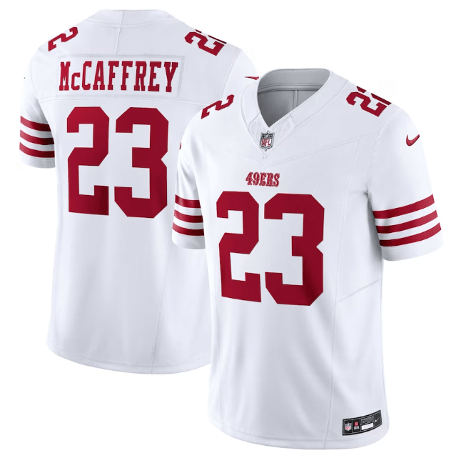 Jersey San Francisco 49ers Vapor F.U.S.E. Limited Branca - GOAT STORE