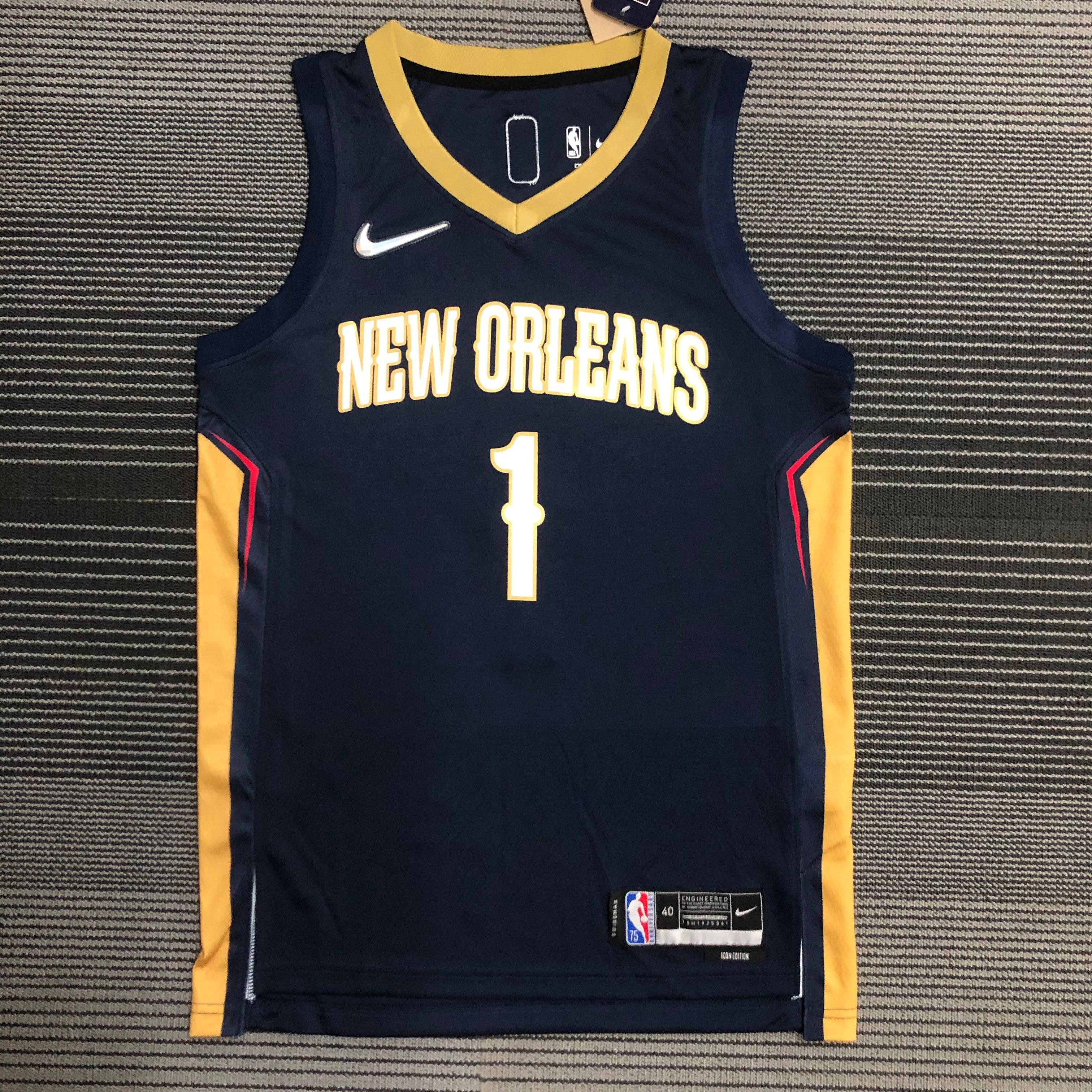 Jersey New Orleans Pelicans Icon Edition Diamante 75th - GOAT STORE