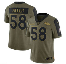 Carregar imagem no visualizador da galeria, Jersey Denver Broncos Masculina - Salute to Service 2021 - GOAT STORE
