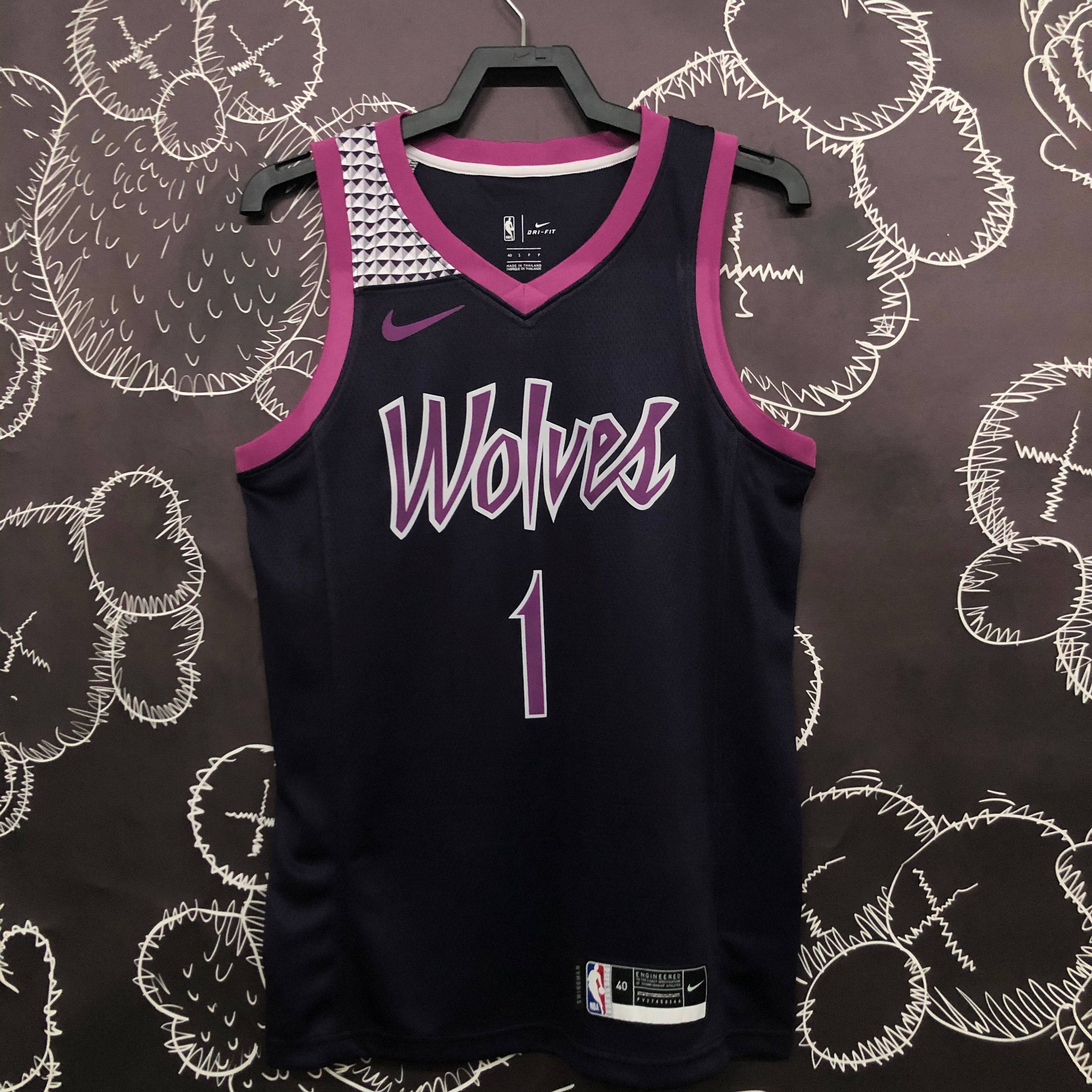 Jersey Minnesota Timberwolves City Edition 18/19 - GOAT STORE