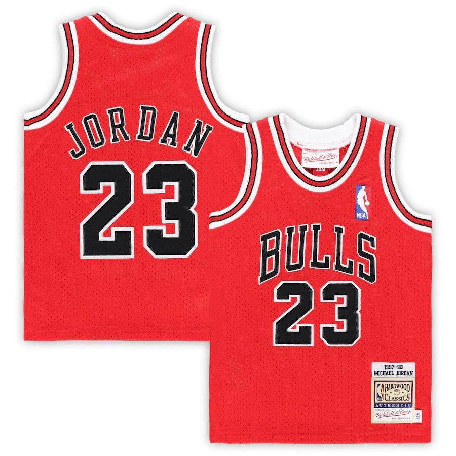 Jersey Chicago Bulls 85/86 Vermelha - Michael Jordan - GOAT STORE