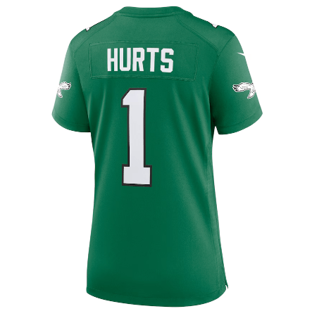 Jersey Eagles Kelly Green Feminina - GOAT STORE