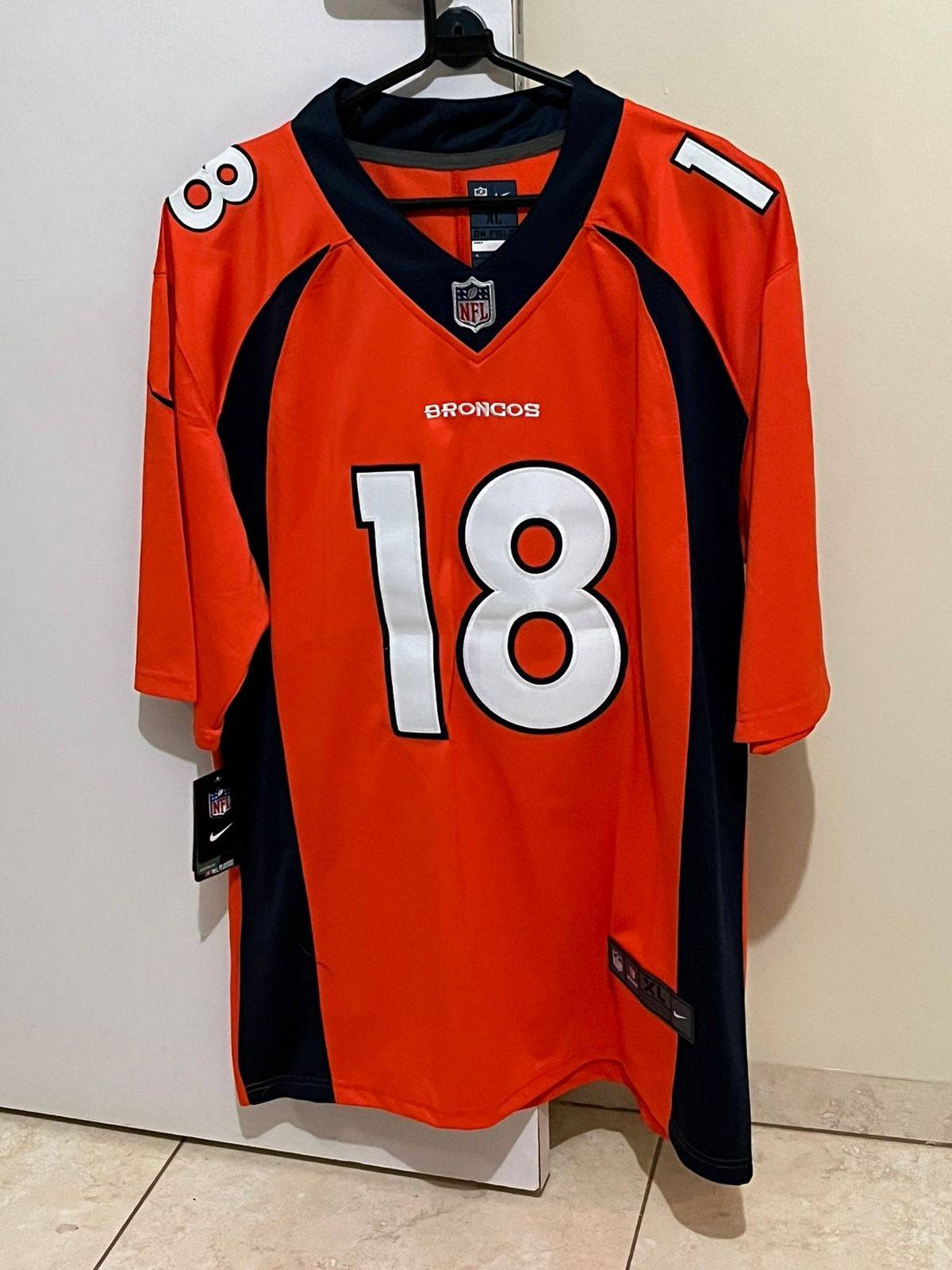 Jersey Denver Broncos Vapor Limited Laranja - GOAT STORE