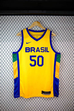 Regata Seleção Brasileira de Basquete Amarela - 23/24 - GOAT STORE