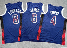 Carregar imagem no visualizador da galeria, Jersey USA team Olimpíadas Paris 2024 azul - Dream Team - GOAT STORE
