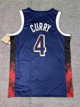 Carregar imagem no visualizador da galeria, Jersey USA team Olimpíadas Paris 2024 azul - Dream Team - GOAT STORE
