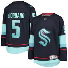 Carregar imagem no visualizador da galeria, Jersey NHL Seattle Kraken azul - GOAT STORE
