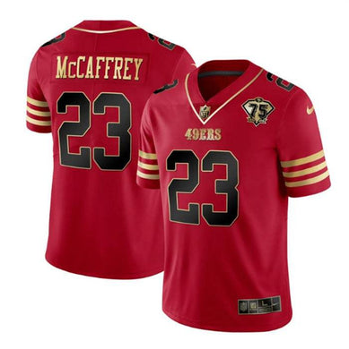 Jersey San Francisco 49ers Red Gold - 75th Anniversary - GOAT STORE
