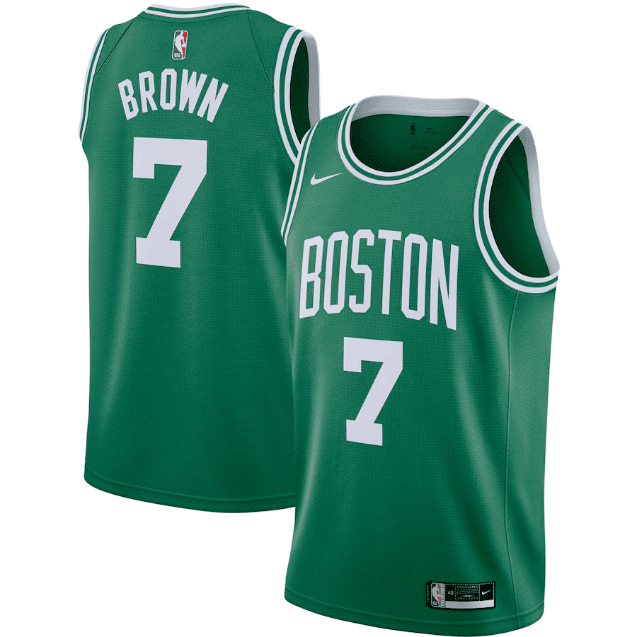 Jersey Boston Celtics- Jaylen Brown - GOAT STORE