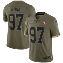 Carregar imagem no visualizador da galeria, Jersey San Francisco 49ers Salute To Service 2021 - GOAT STORE

