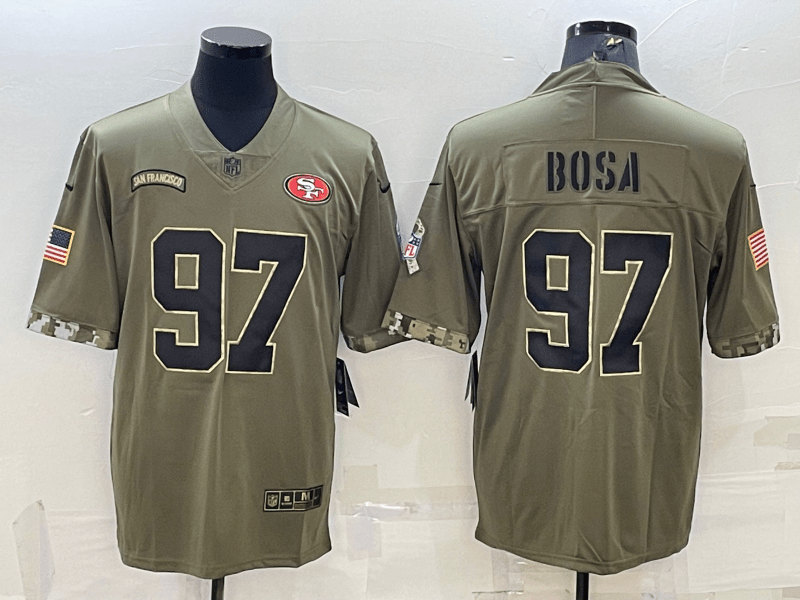 Jersey San Francisco 49ers Salute To Service 2021 - GOAT STORE