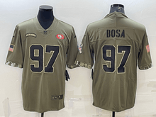 Carregar imagem no visualizador da galeria, Jersey San Francisco 49ers Salute To Service 2021 - GOAT STORE
