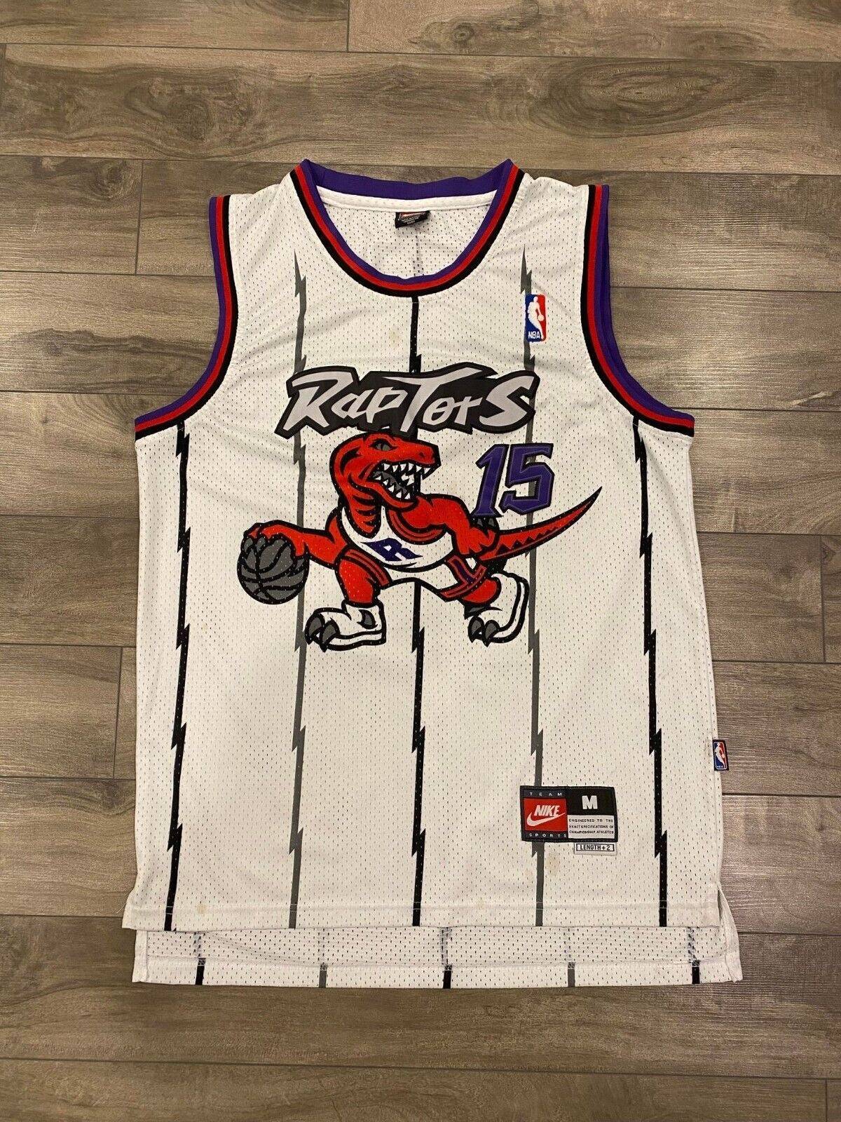 Jersey Toronto Raptors White- Vince Carter 01' - GOAT STORE