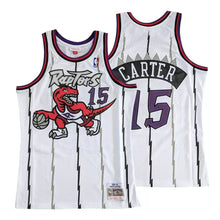 Carregar imagem no visualizador da galeria, Jersey Toronto Raptors White- Vince Carter 01&#39; - GOAT STORE
