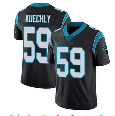 Jersey Carolina Panthers Vapor Limited Preta - GOAT STORE