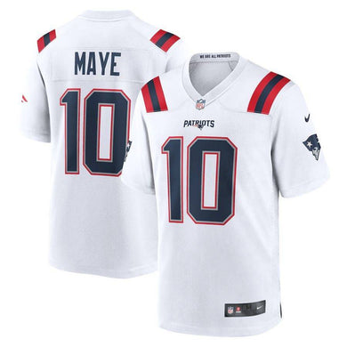 Jersey New England Patriots White - GOAT STORE