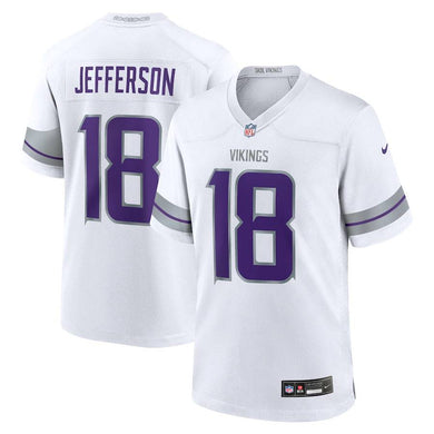 Jersey Minnesota Vikings White 2024- Justin Jefferson - GOAT STORE