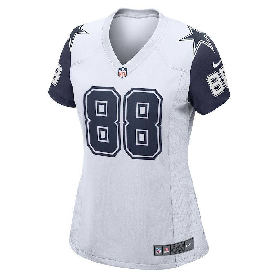Jersey Dallas Cowboys branca - Feminina - GOAT STORE