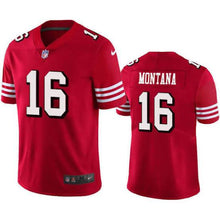 Carregar imagem no visualizador da galeria, Jersey San Francisco 49ers 1989 - Joe Montana 16 - GOAT STORE
