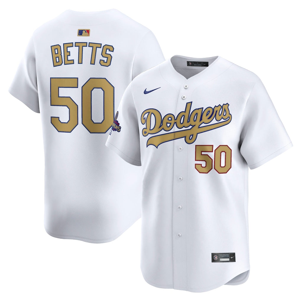Jersey Los Angeles Dodgers 2025 Gold