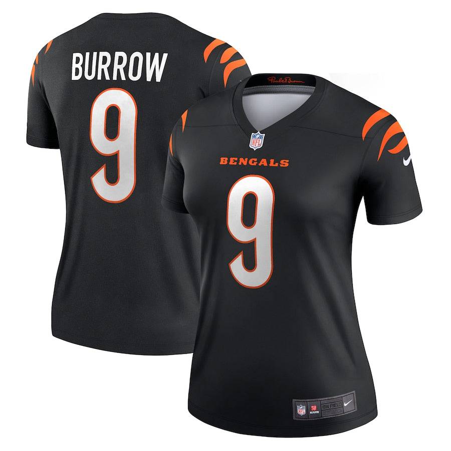 Jersey Cincinnati Bengals Preta - Feminina - GOAT STORE