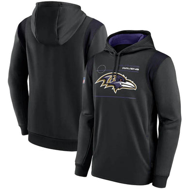 Moletom Baltimore Ravens Black - GOAT STORE
