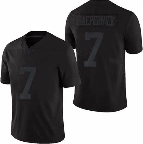 Jersey Nike Kaepernick Blackout - GOAT STORE