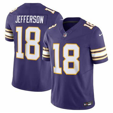 Jersey Minnesota Vikings Vapor F.U.S.E Limited Roxa - GOAT STORE
