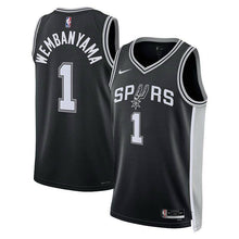 Carregar imagem no visualizador da galeria, Jersey San Antonio Spurs 23/24 - Victor Wembanyama - GOAT STORE
