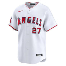Carregar imagem no visualizador da galeria, Jersey Los Angeles Angels Nike White - Mike Trout 27 - GOAT STORE
