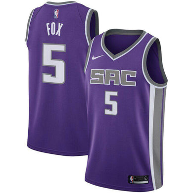 Jersey Sacramento Kings Nike Purple Icon Edition - De'Aaron Fox - GOAT STORE