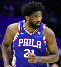 Carregar imagem no visualizador da galeria, Jersey Philadelphia 76ers 23/24 - Joel Embiid 21 - GOAT STORE
