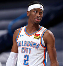 Carregar imagem no visualizador da galeria, Jersey Oklahoma City Thunder 23/24 white - Shai Gilgeous Aexander - GOAT STORE
