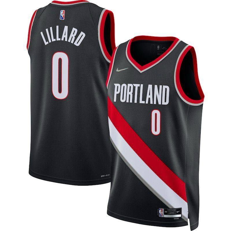 Jersey Portland Trail Blazers Icon Edition - Damian Lillard - GOAT STORE