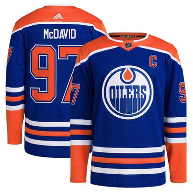Jersey Edmonton Oilers Home  Connor McDavid - GOAT STORE